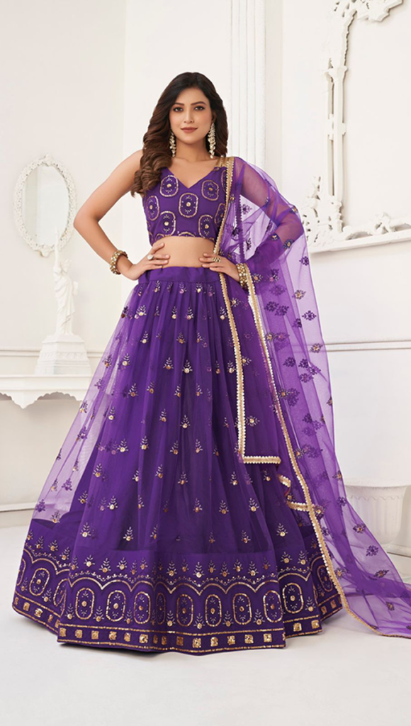 Elegant fancy lehenga at Shree Sundari